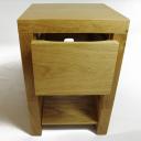 Nachttisch aus Eiche massiv mit einer Schublade