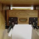 Nachttisch aus Eiche massiv mit einer Schublade