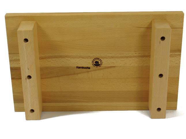 Monitorständer / Bildschirmständer aus Kernbuche massiv - geölt Monitorständer / Bildschirmständer aus Kernbuche massiv - geölt