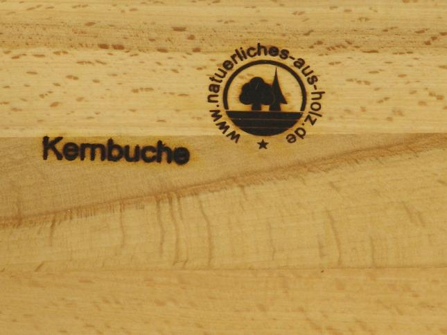 Monitorständer / Bildschirmständer aus Kernbuche massiv - geölt Monitorständer / Bildschirmständer aus Kernbuche massiv - geölt