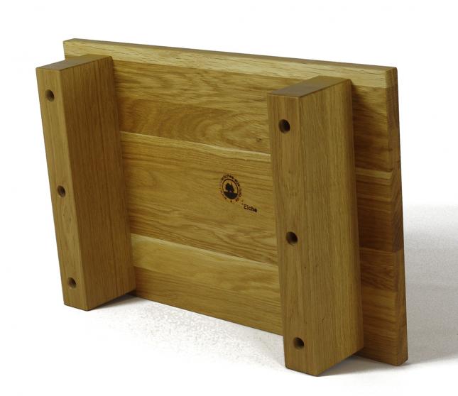 Monitorständer / Bildschirmständer aus Eiche massiv - geölt Monitorständer / Bildschirmständer aus Eiche massiv - geölt