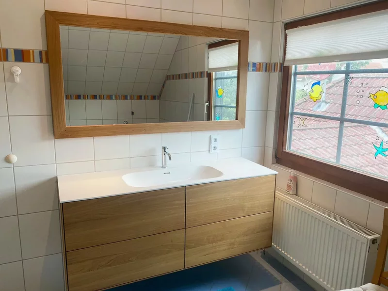 Spiegel aus Eiche massiv