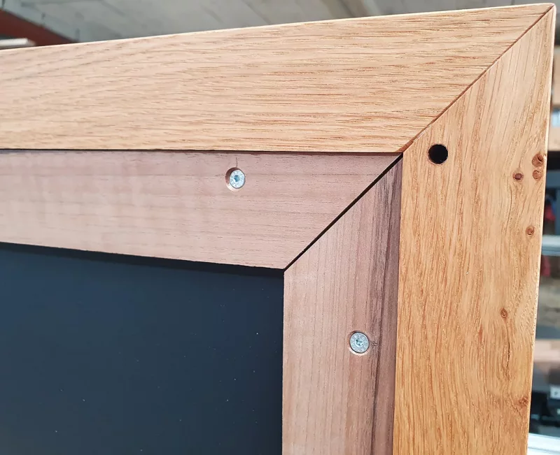 Spiegel aus Eiche massiv