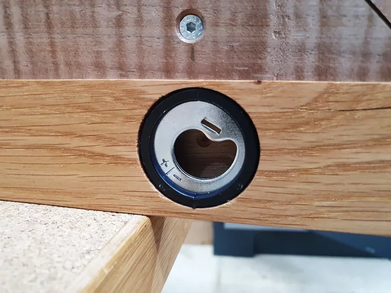 Spiegel aus Eiche massiv