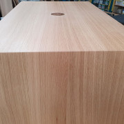 Waschtisch aus Eiche massiv mit einem Schubkasten